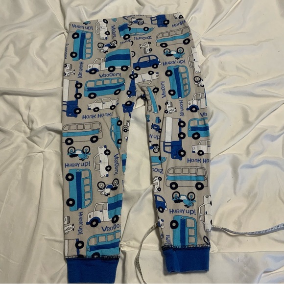 Pick any 5 for $15 Carter's Blue and Gray Car Print Pajama Set - Picture 5 of 8
